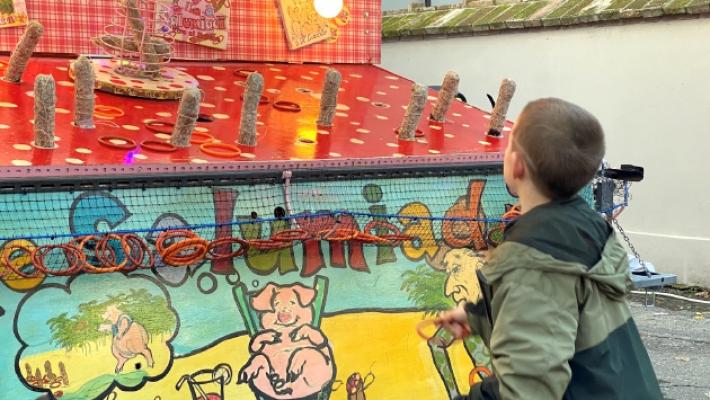 Il tiro al salame  &egrave; una delle attrazioni pi&ugrave; apprezzate dai bambini