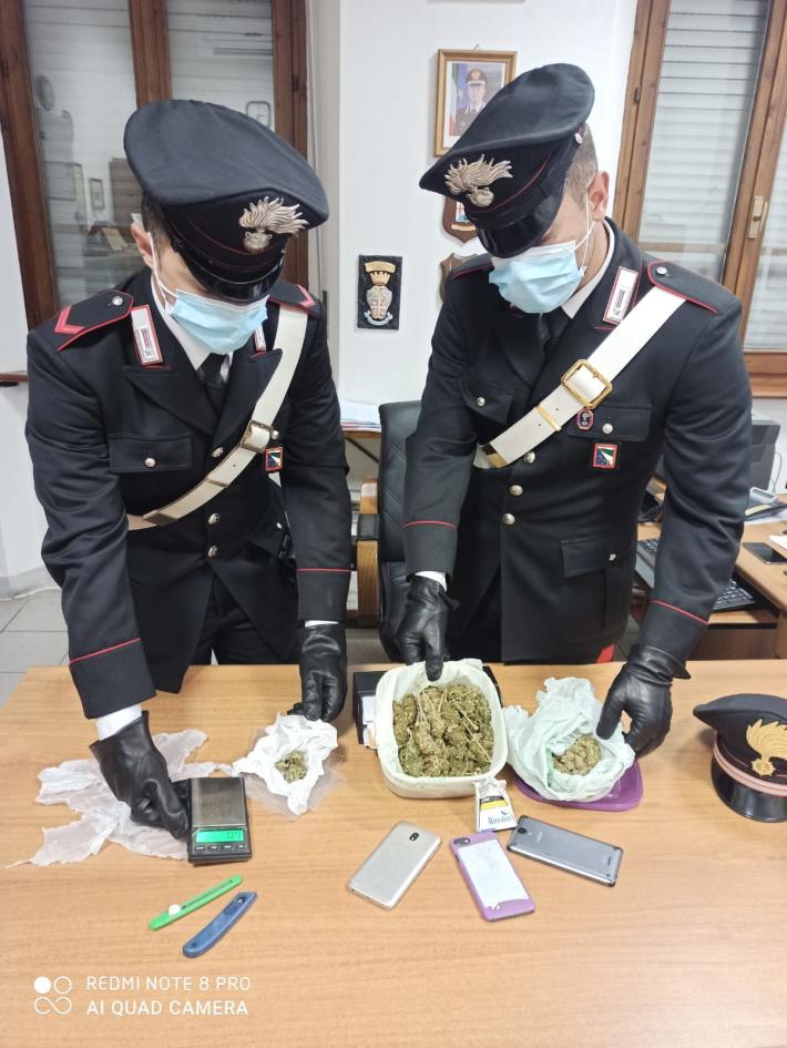 Sant'Ilario, in piazza con due dosi di marjuana ma il grosso era a casa: arrestato 