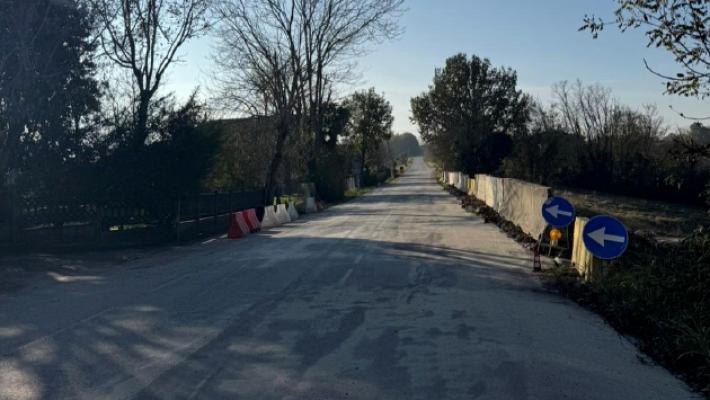 Salso, riaperta la strada di Montauro