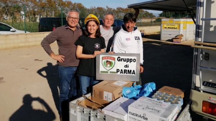 Da Parma a Valencia in Camper per aiutare gli alluvionati