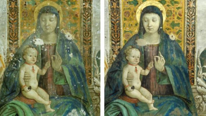 Madonna ritrovata: sabato apertura al pubblico