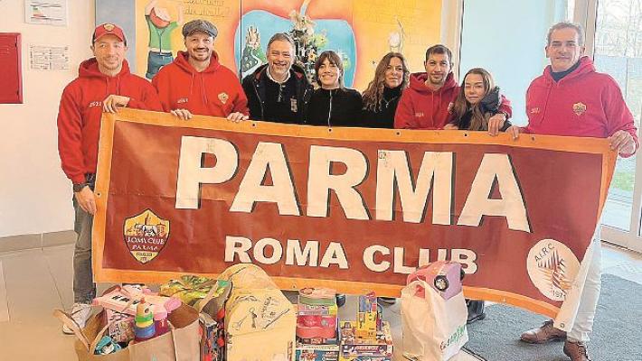 Roma Club  Parma: giochi per i piccoli pazienti