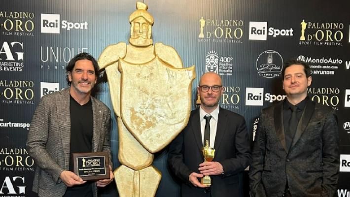 Il Paladino d'Oro al film su Alessandro Lucarelli: &laquo;Quando lo abbiamo girato non conoscevamo il finale&raquo;