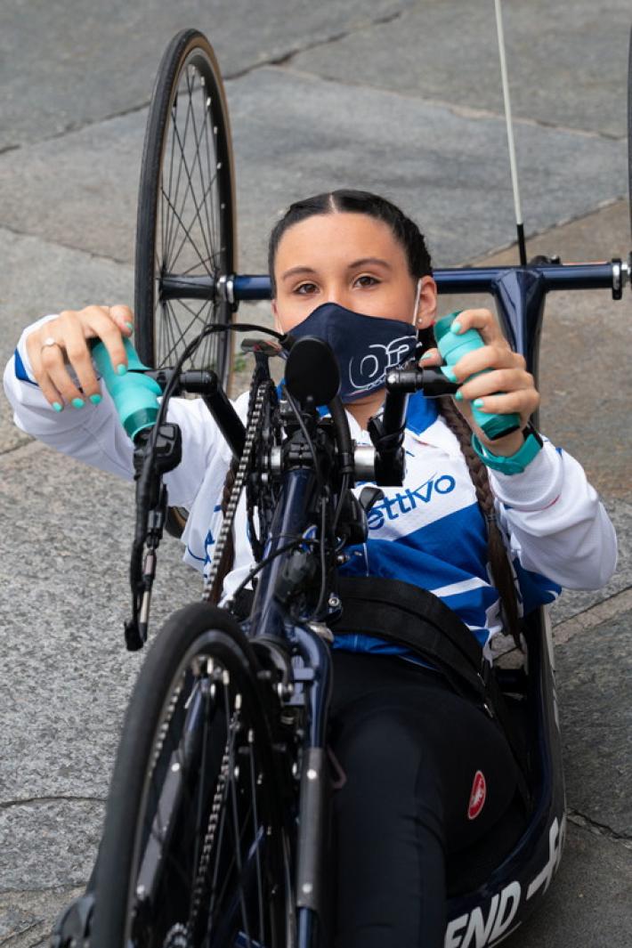 Alla Venice Marathon Virtualrace l'atleta parmigiana Veronica Frosi