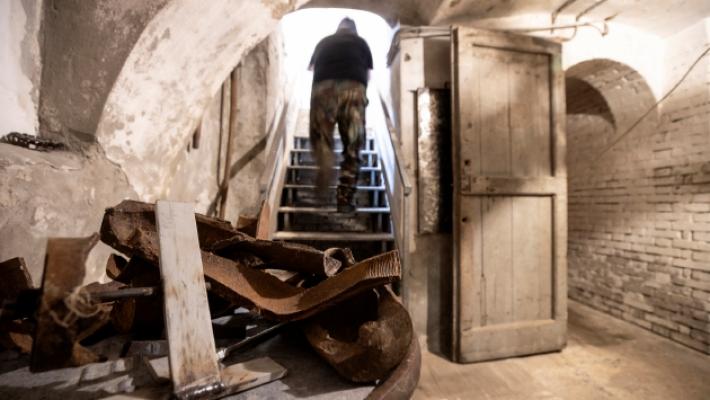 Il rifugio antiaereo riallestito