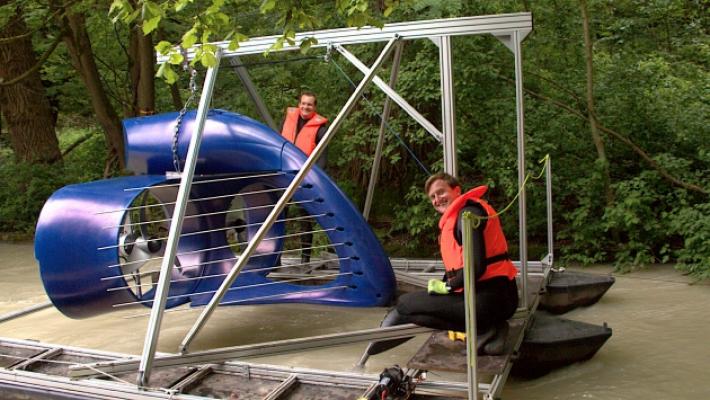 Energia pulita dalla corrente del Po