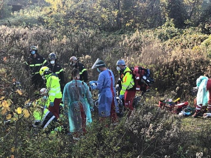 Incidente stradale a Bergonzano: morto al Maggiore un motociclista di 69 anni
