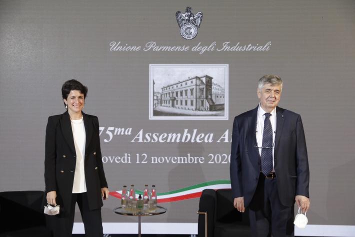 Assemblea dell'Unione Parmense degli Industriali. La presidente Sassi: "Nuove sfide da affrontare insieme"