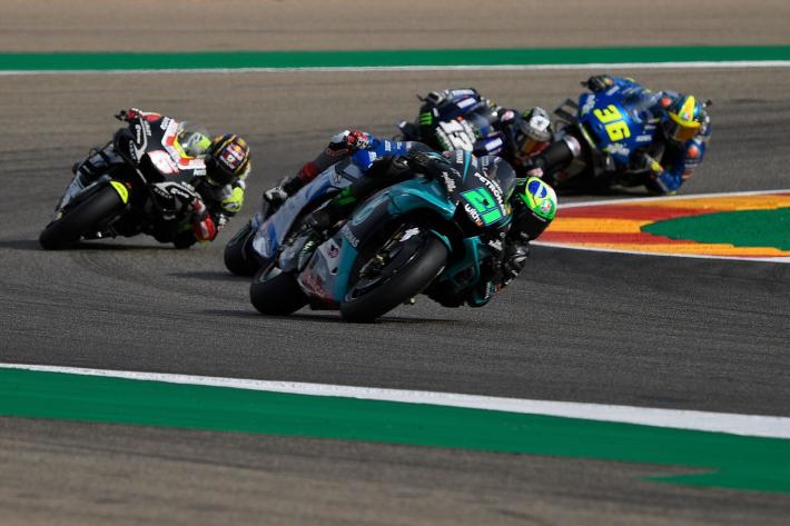 Gp Valencia: Morbidelli in pole davanti a Miller