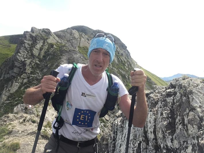 Il runner nocetano Lorenzo Schia ha attraversato mezza Italia sui crinali