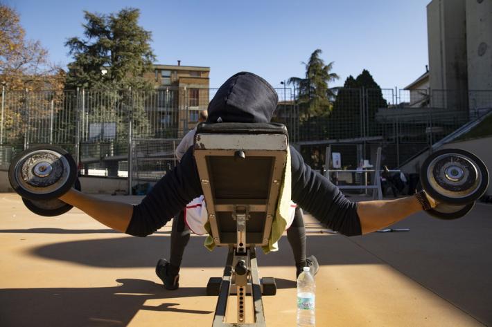 Bosi: &laquo;Stiamo facendo il possibile per lo sport: palestre all'aperto&raquo;