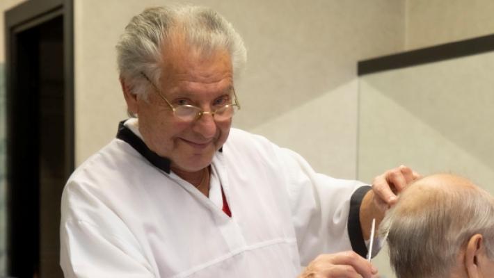 Dino Giuffredi, il barbiere della Cittadella