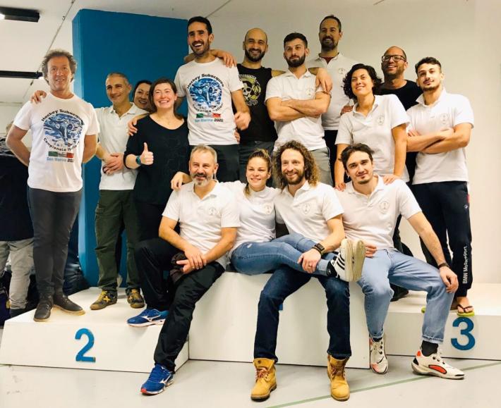 Per l'Inzani Isomec primo scudetto vinto sott'acqua