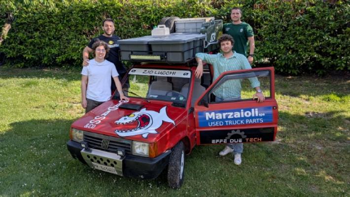 Quattro amici, una Panda e un sogno: il Kazakistan