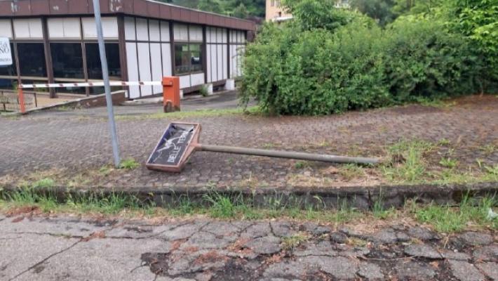 Tabiano ancora in preda al degrado