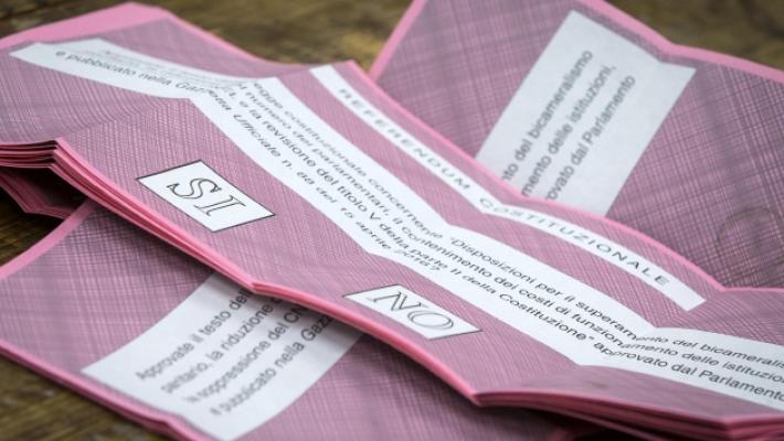 Referendum, 16 sezioni cambiano indirizzo