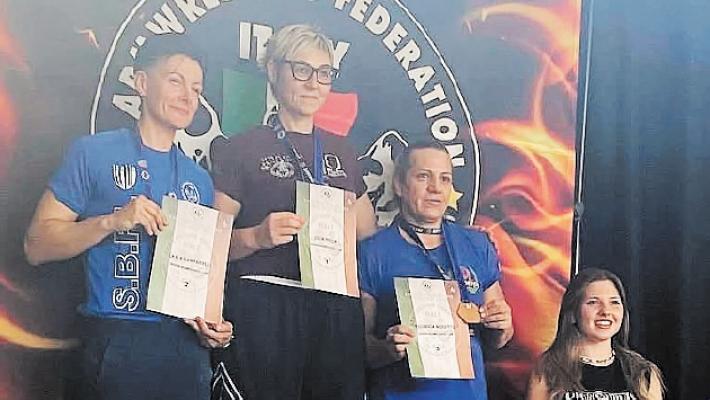 Campionato nazionale  La Spartaco Armwrestling fa i pieno di medaglie 