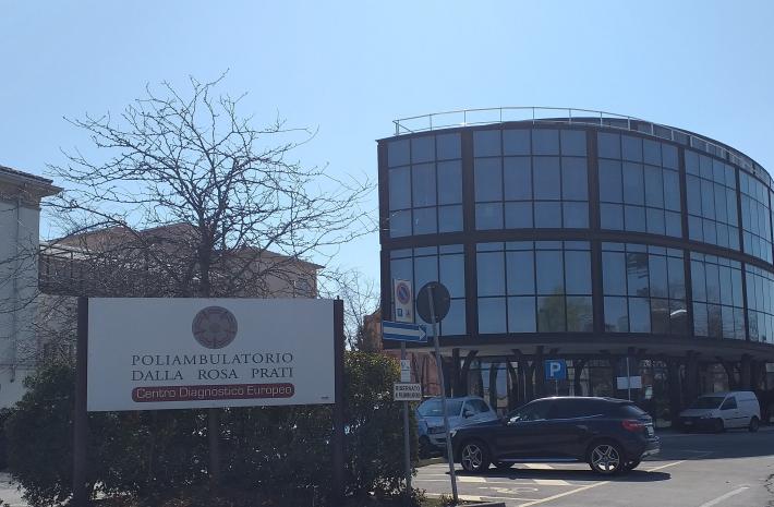 Chiuso il bar del poliambulatorio Dalla Rosa Prati