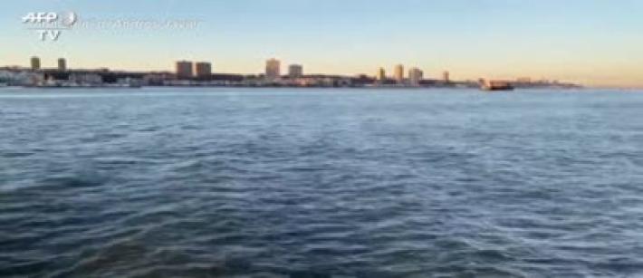 Elicottero caduto nel fiume Hudson a New York