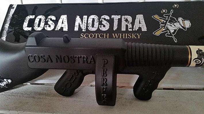 Whisky &laquo;Cosa Nostra&raquo; in vendita al supermercato, ritirato