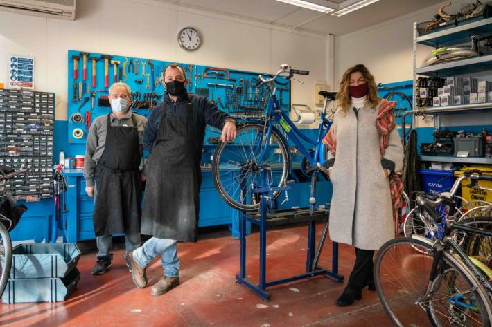 Riapre la cicletteria in stazione - Gli orari