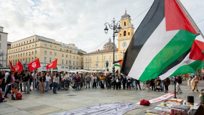 Pro-Pal, nuova manifestazione in piazza Garibaldi