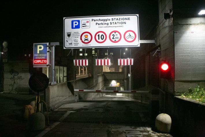 Il parcheggio &egrave; chiuso per &laquo;motivi di ordine pubblico&raquo;&nbsp;&nbsp;