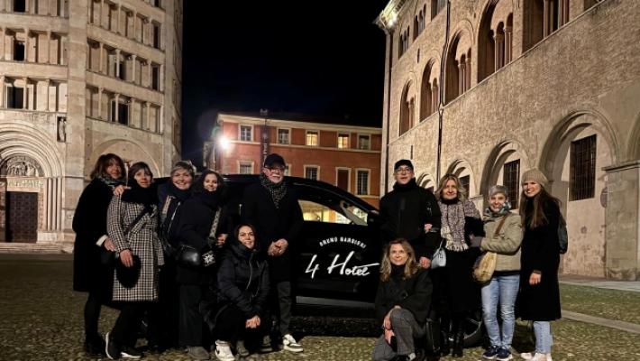 Palazzo Gozzi vince la sfida dei &laquo;4 Hotel&raquo; di Bruno Barbieri