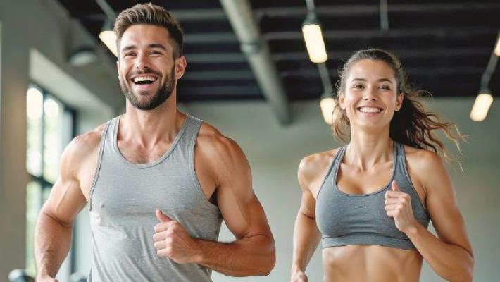 Mostrate i muscoli e fate il pieno di salute