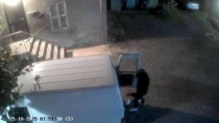 Furto sventato grazie alla telecamera