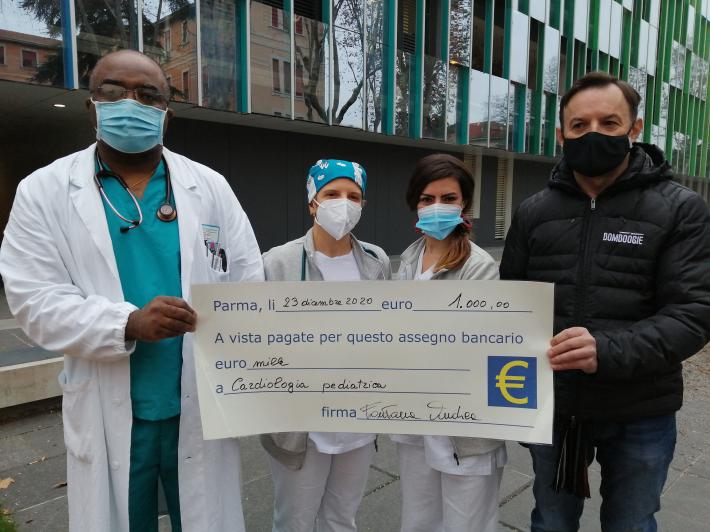 Da Lesignano un aiuto alla Cardiologia pediatrica