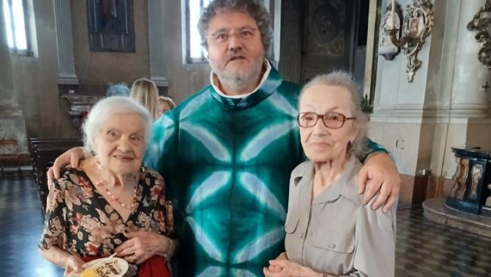 lole e Iride, festa grande per due ultracentenarie