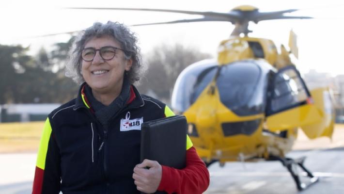 Paola Ghirardi, tutto l'ospedale saluta la &laquo;regina&raquo; del soccorso in volo