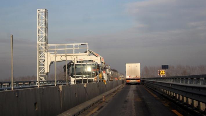 Ponte Verdi sul Po, i lavori sono arrivati al 35%