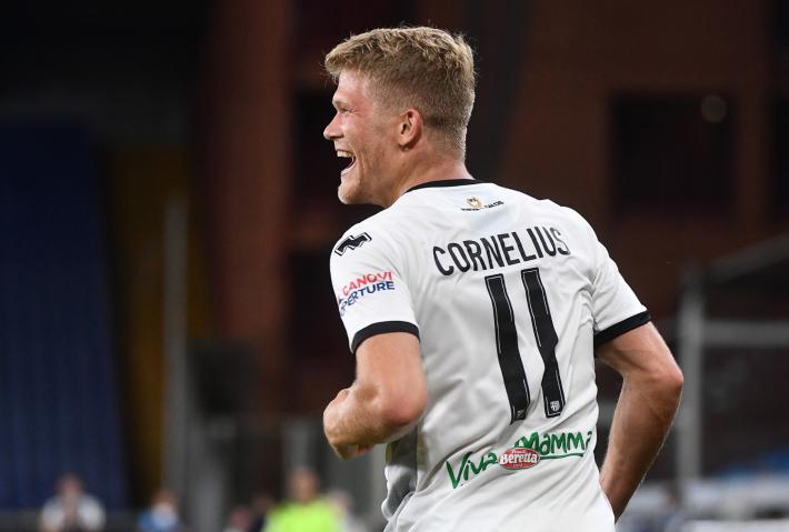 Andreas Cornelius dopo Atalanta-Parma: "Solo lavorando duramente possiamo uscire da questo periodo"