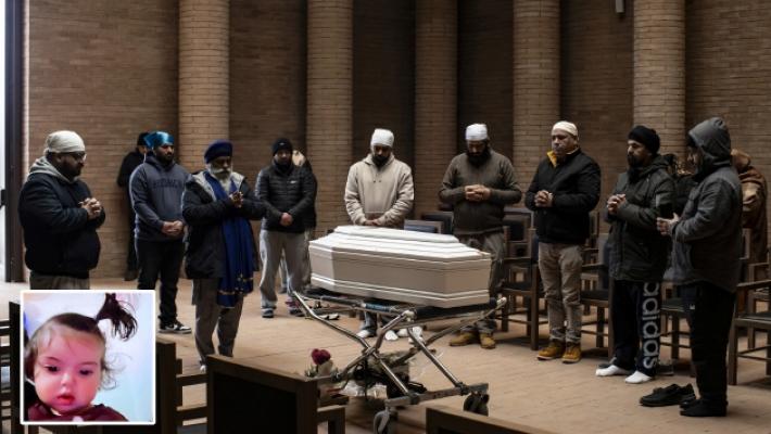 La comunit&agrave; indiana piange la piccola Jab, la bimba morta a soli tredici mesi di meningite