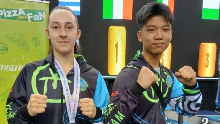 Mattioli seconda all'European Cup di kickboxing