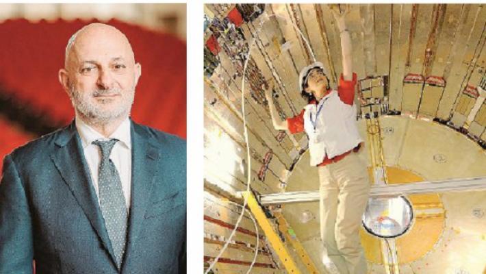 Ruben Jais e la fisica Fabiola Gianotti: &laquo;Musica e scienza cercano l'ordine nel caos&raquo;