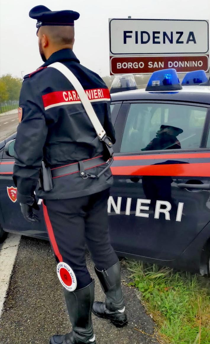 I carabinieri della Compagnia di Fidenza, il 19 gennaio, hanno arrestato per evasione un cinquantenne calabrese