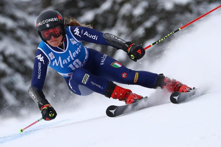 Frattura della tibia: la Goggia salta i mondiali di Cortina