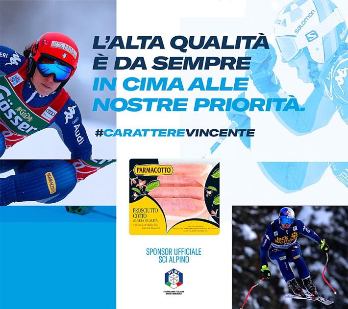 Federica Brignone e Carolina Marcialis insieme a Parmacotto per raccontare il clima  di Cortina 2021