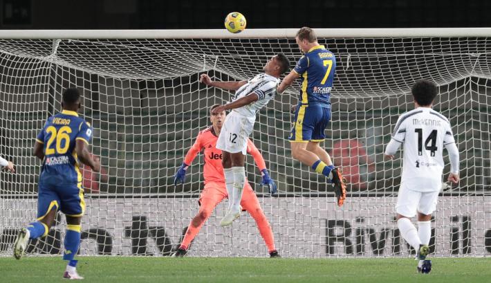 SerieA: il Verona agguanta il pareggio al Bentegodi con la Juve (1-1)