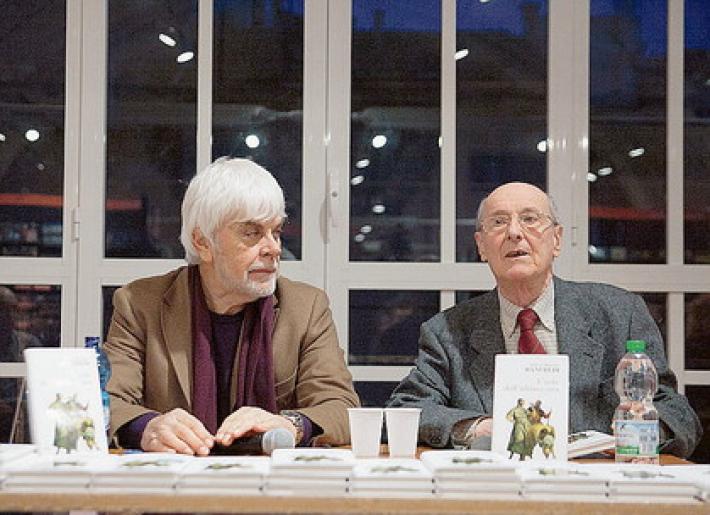 Valerio Massimo Manfredi migliora, trasferito a Modena