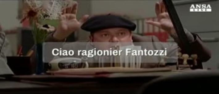 Un anno fa l'addio a Paolo Villaggio