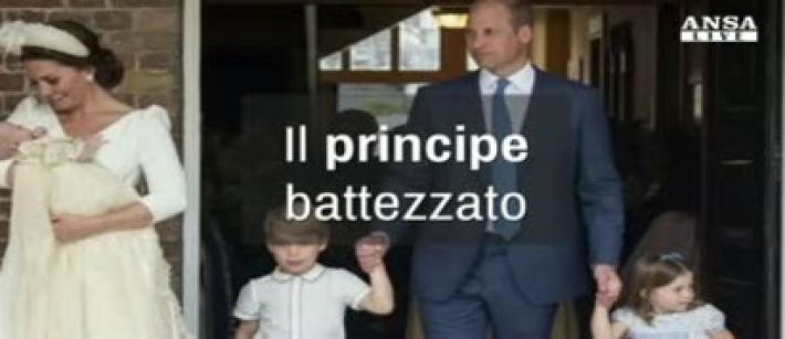 Battezzato il principe Louis. Tra presenti e assenti Video