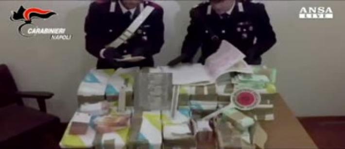 5 ore per contare 41 milioni di euro (falsi)