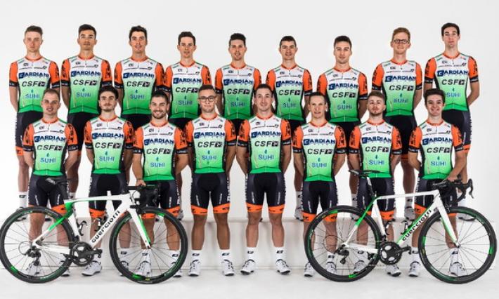 Ecco la Bardiani tutta italiana