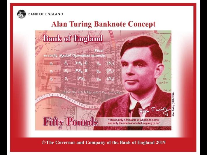 Ecco la banconota (da 50 sterline) col volto di Turing, matematico eroe