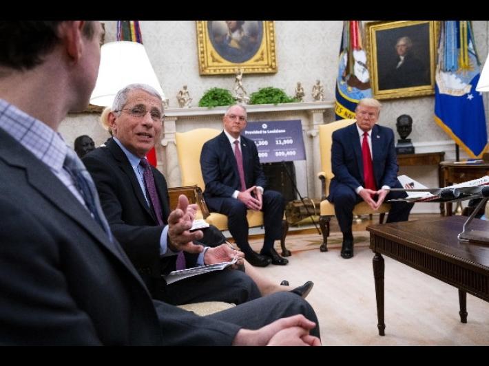 Trump: "Non ascoltavo molto Fauci"