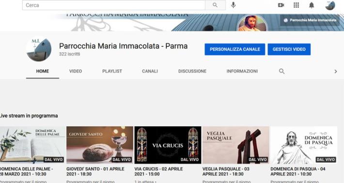 Parrocchia Maria Immacolata  in streaming